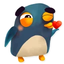 Sticker 😘 Fil The Penguin