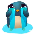 Sticker 😭 Fil The Penguin