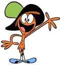 Sticker 🙂 Wander over Yonder