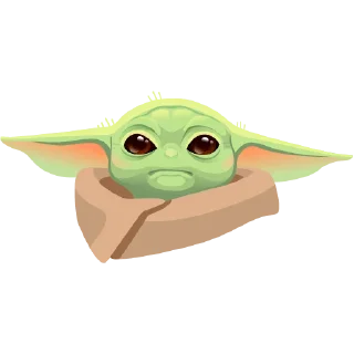 Video sticker 🙄 Baby Yoda - by @alfmaler