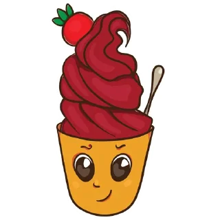 Sticker 😊 ice_cream_valentin