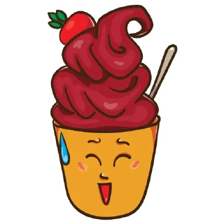 Sticker 😅 ice_cream_valentin