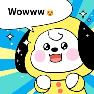 Video sticker 😍 BT21 ❤ @WithBTS