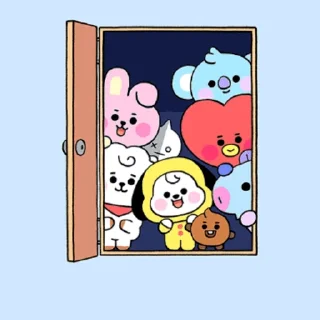 Video sticker 🚪 BT21 ❤ @WithBTS