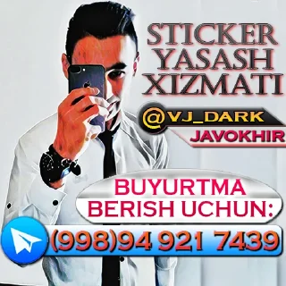 Video sticker 💎 Buyurtma👉 @VJ_DARK