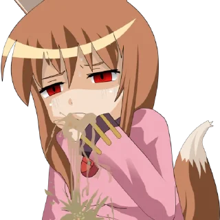 Video sticker 🤮 Spice&Wolf