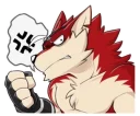 Sticker 😡 Takemoto Bara Wolf Copy