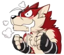 Sticker 🤤 Takemoto Bara Wolf Copy