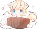 Video sticker 🛀 NEKOMIMI-MiA