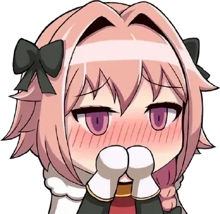 Sticker 😳 Astolfo❤❤❤ Sticker pack 2.0