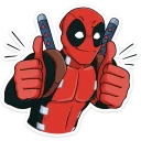 Sticker 👍 Deadpool (@TgSticker)