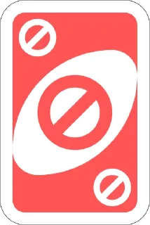 Sticker 🚫 UNO Cards