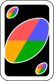 Sticker 🏳️‍🌈 UNO Cards