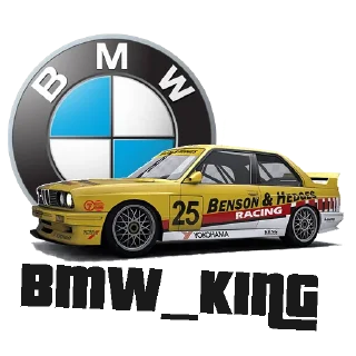 Sticker 🚔 BMW_KING