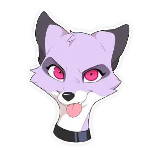 Sticker 😝 Yulli - space fox