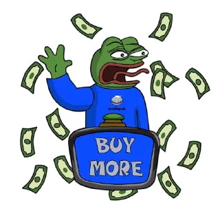 Sticker 🤑 Scallop Pepe Sticker Pack