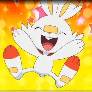 Sticker 😍 Scorbunny