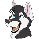 Sticker 😀 Kenvey the Husky