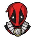 Sticker 😢 Deadpool