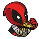 Sticker 🍕 Deadpool