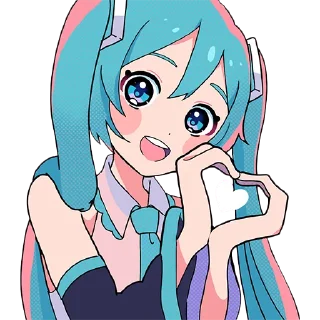 Video sticker 🥰 Hatsune Miku by @Heiliger_Arts