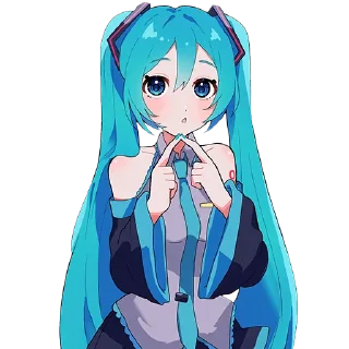 Sticker 👉 Hatsune Miku by @Heiliger_Arts