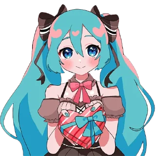 Sticker ❤️ Hatsune Miku by @Heiliger_Arts