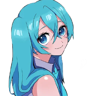 Video sticker 😊 Hatsune Miku by @Heiliger_Arts