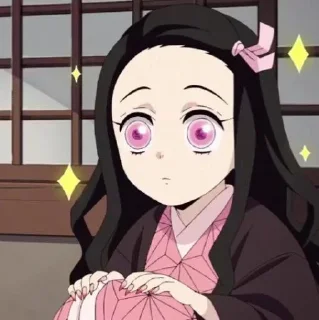 Sticker 🌼 Nezuko kamado @Anime_Stickers_baka