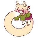 Sticker 😶 ケモミミちゃん - Renew