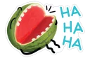 Sticker 😃 watermelon