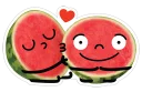 Sticker 😘 watermelon