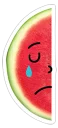 Sticker 😭 watermelon