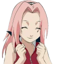 Sticker 😄 Sakura haruno🌸