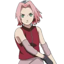 Sticker 😑 Sakura haruno🌸