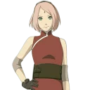 Sticker 😏 Sakura haruno🌸