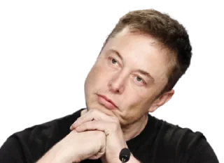 Sticker 🤔 Elon Musk @S1ick3r