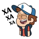 Sticker 😁 Диппер - Gravity Falls (@TgSticker)