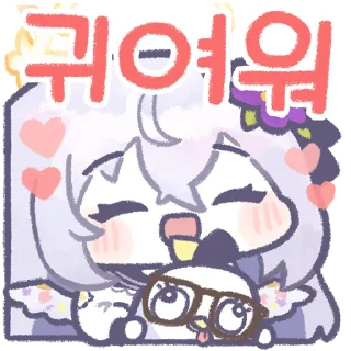 Video sticker 😄 블루아카콘2