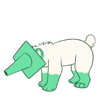 Sticker 🚧 Andi the Polar Bear