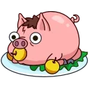 Video sticker 😨 Potter Pig