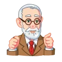 Video sticker 👍 Sigmund Freud