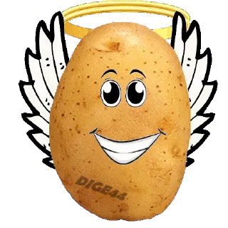 Sticker 😇 @STIKERFORALL PAPAS-PATATE-POTATOES