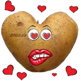 Video sticker ❤️ @STIKERFORALL PAPAS-PATATE-POTATOES