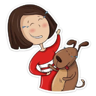 Sticker 😂 Лили и Ры @tatyana_skorina