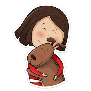 Sticker 🤗 Лили и Ры @tatyana_skorina