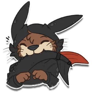 Sticker 😄 FudgeTheOtter