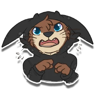 Sticker 👿 FudgeTheOtter