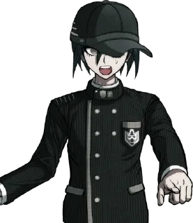 Sticker 😠 Shuichi Saihara (spoiler-free)