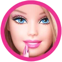 Sticker 💄 💞Barbie drawings💞